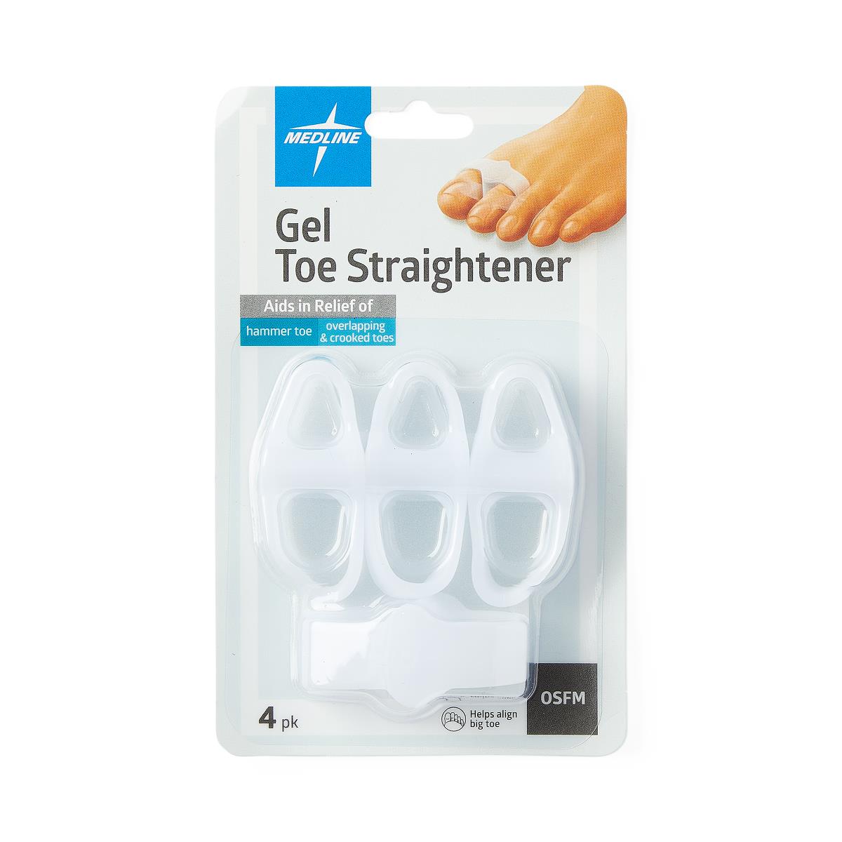 Medline Gel Toe Straighteners