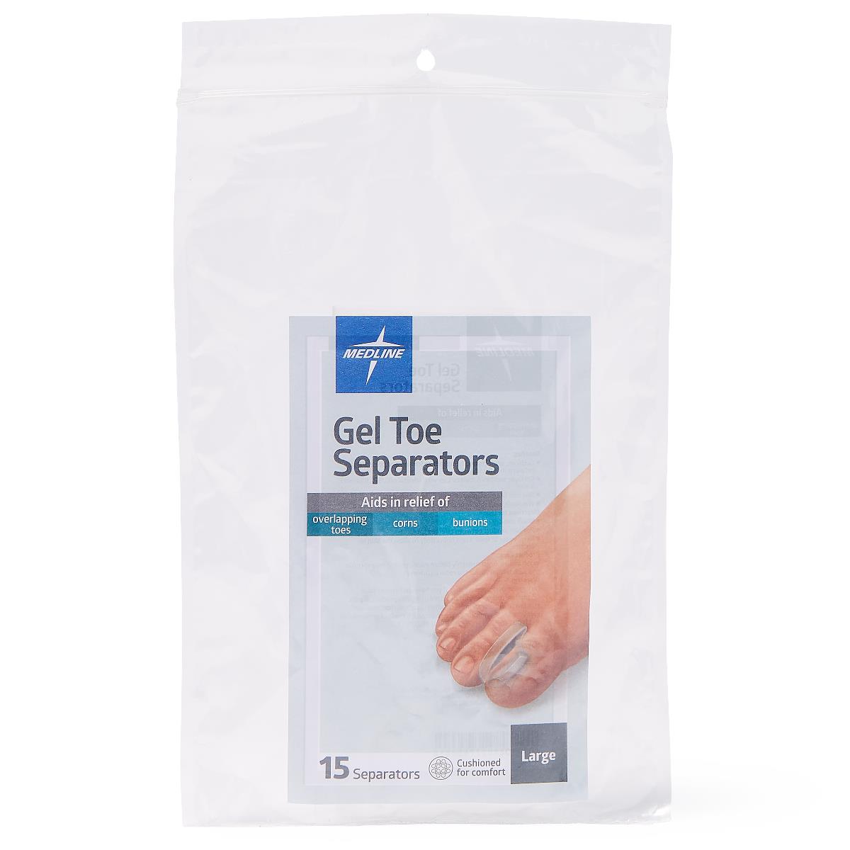 Medline Gel Toe Separators