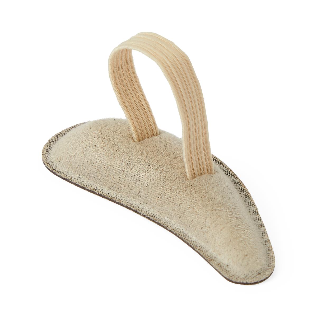 Pair of Medline Suede Hammertoe Crests, showing the ergonomic shape for comfort.