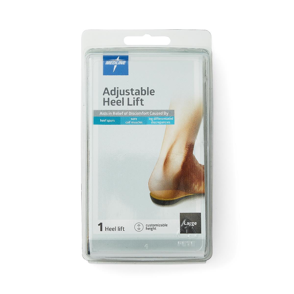 Medline Adjustable Heel Lifts