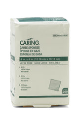 Medline Nonsterile 100% Cotton Woven Gauze Sponges