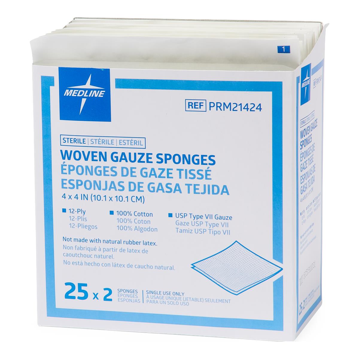 Medline Woven Sterile Gauze Sponges