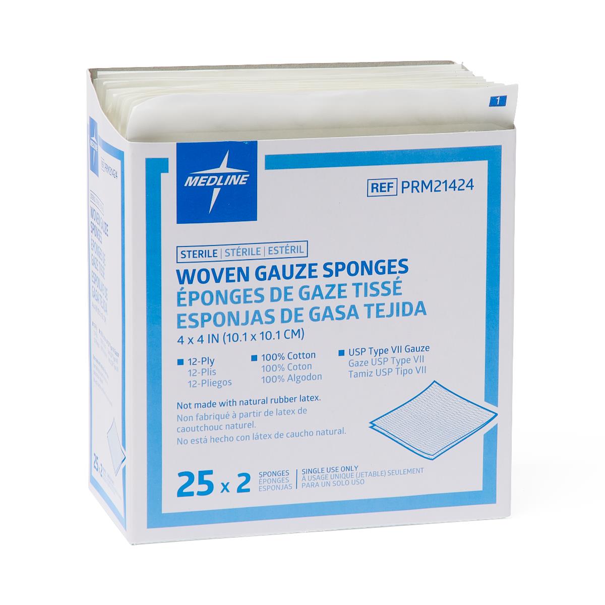 Medline Woven Sterile Gauze Sponges