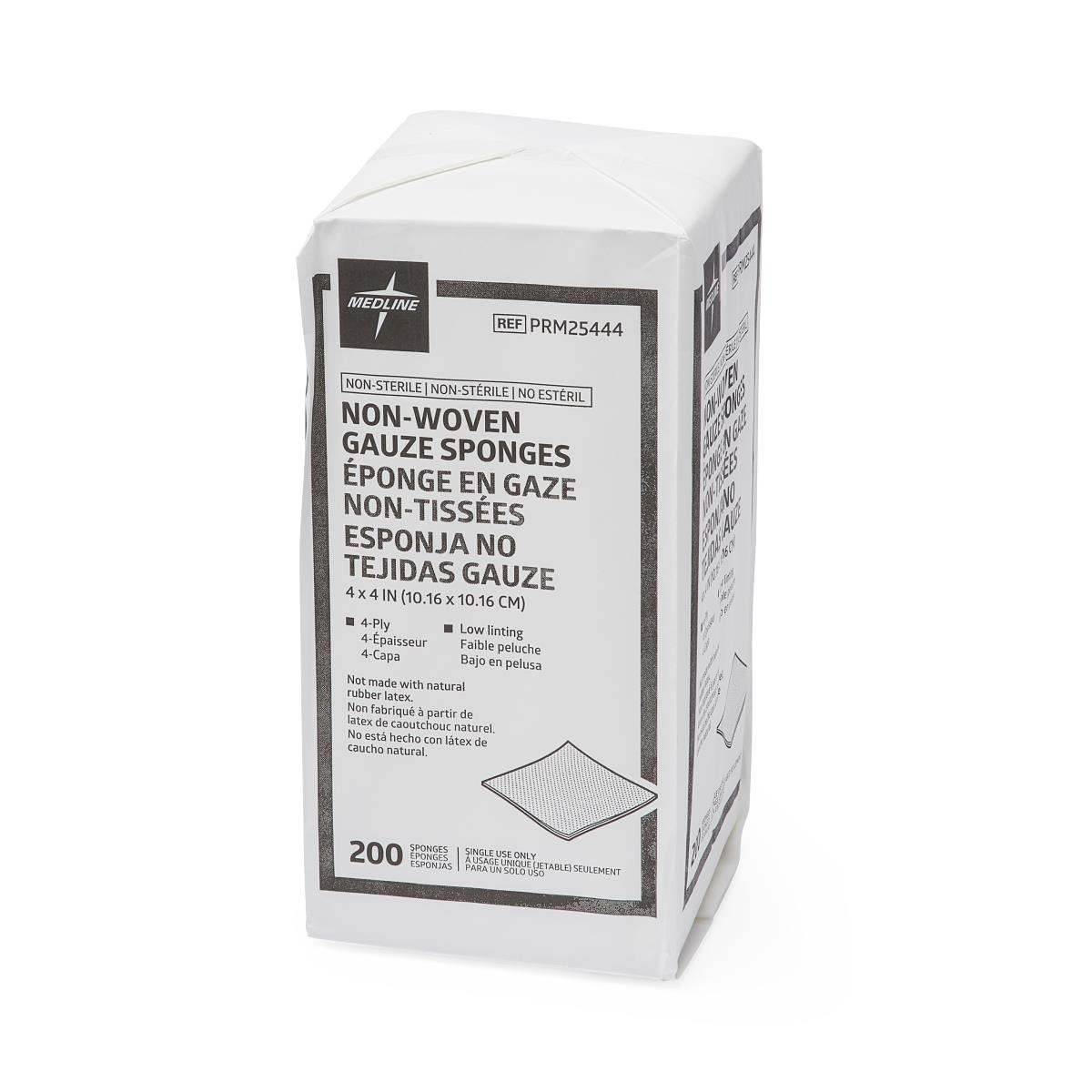 Medline Nonsterile Nonwoven Gauze Sponges