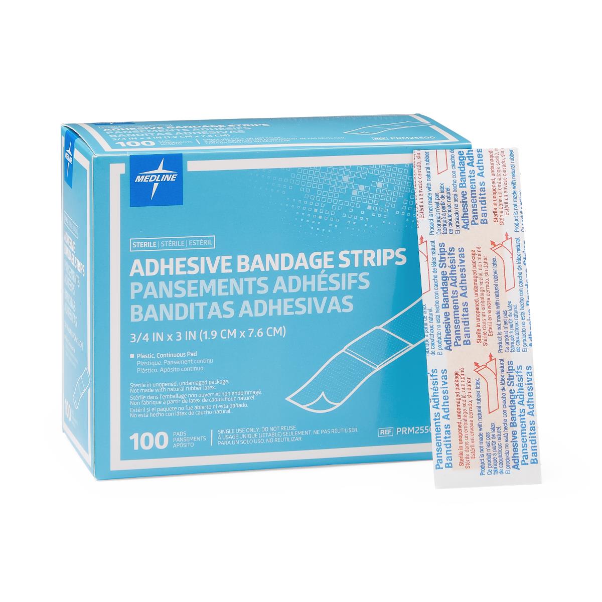 Medline Plastic Adhesive Bandages