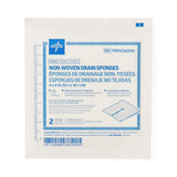 Medline Sterile Nonwoven Gauze Drain Sponges