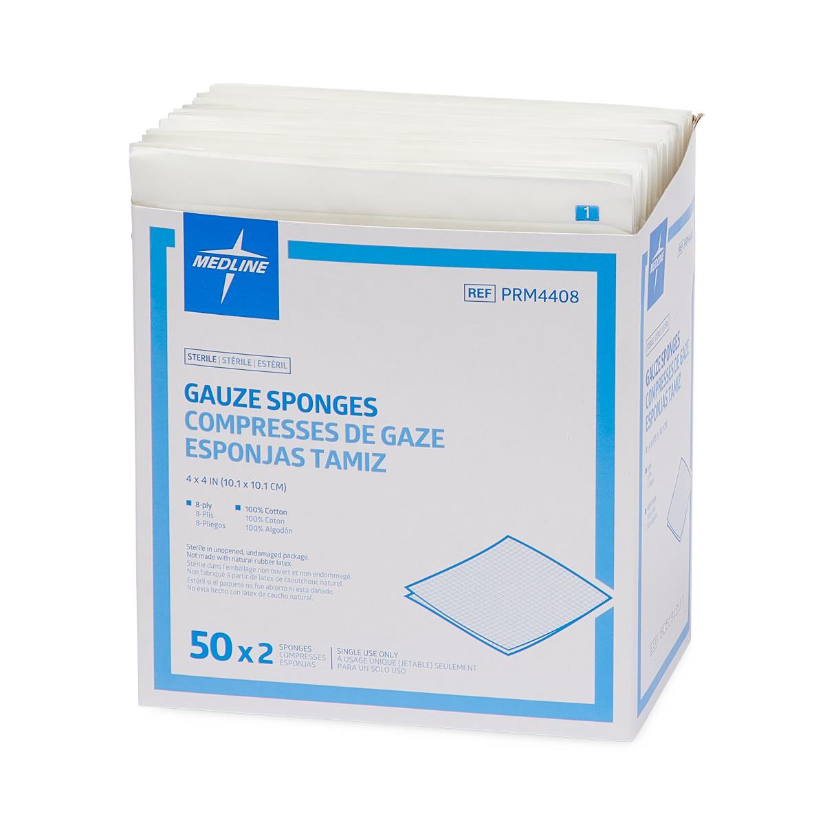 Medline Woven Sterile Gauze Sponges