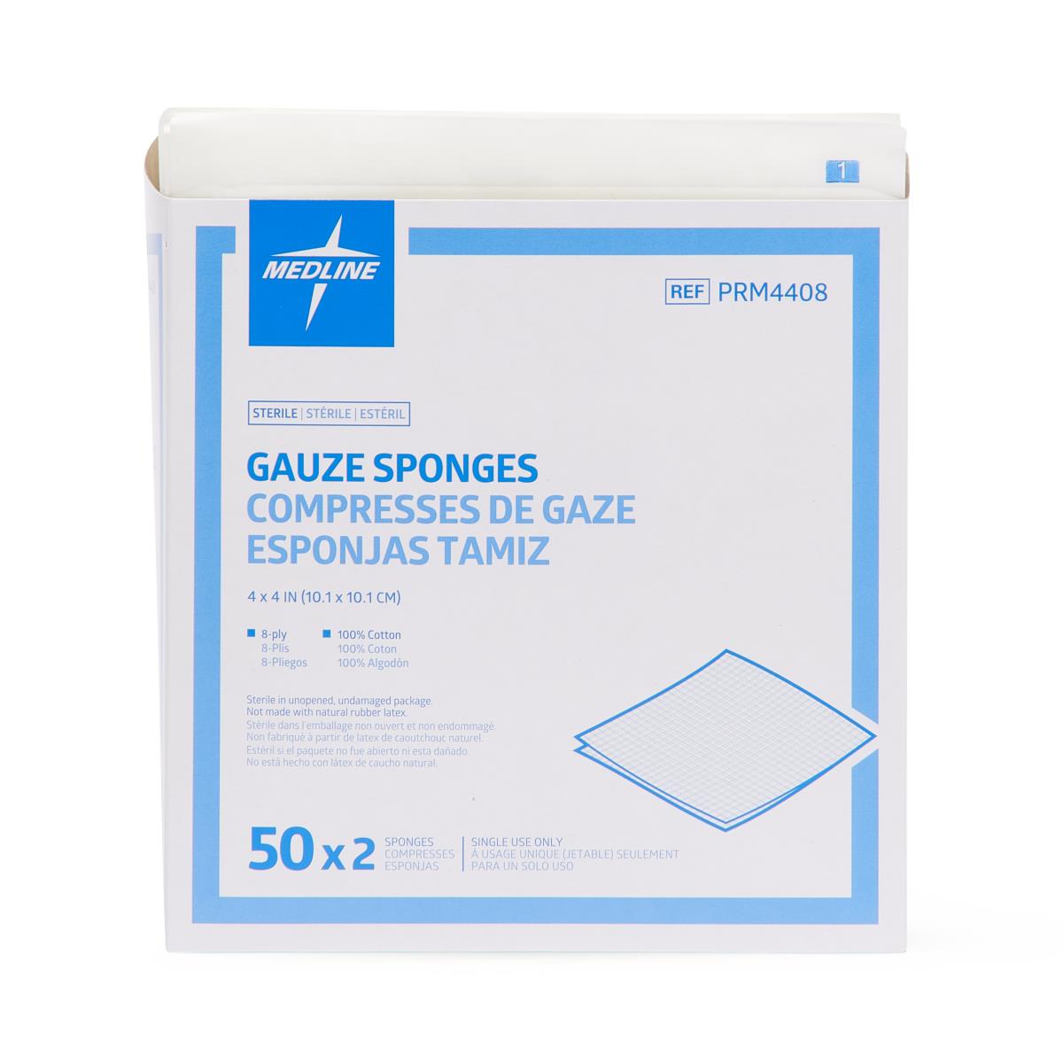 Medline Woven Sterile Gauze Sponges