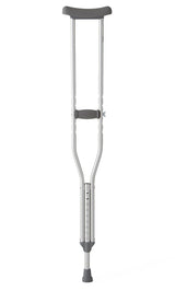Medline Standard Steel Push-Button Crutches - BeHope