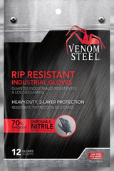 Venom Steel Disposable Two-layer Nitrile Gloves - BeHope