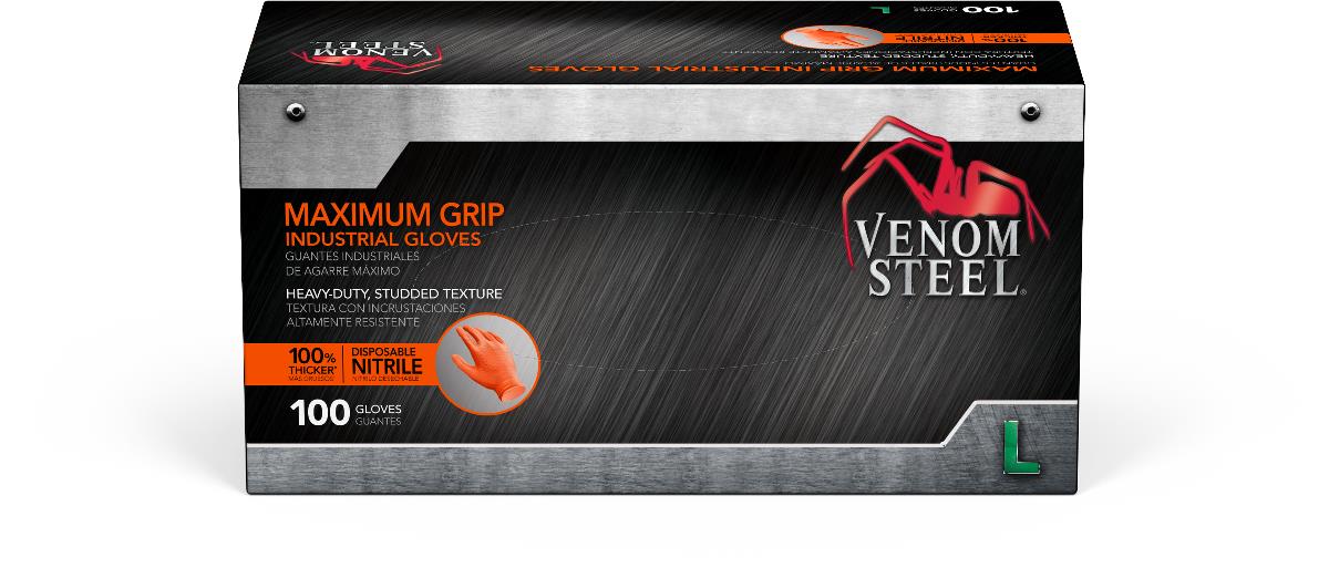Venom Steel Disposable Two-Layer Nitrile Gloves