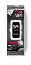 Venom Steel Workshop Wipes with Scrubbing Beads - BeHope