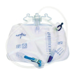 Urinary Drain Bag With Anti-reflux Tower And Metal Clamp Drainage Port (pack Of 20)