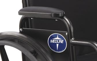 Medline Wheelchair Armrests - BeHope