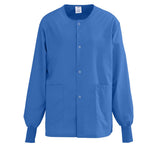 AngelStat Style 849 Unisex Scrub Jackets -Sapphire