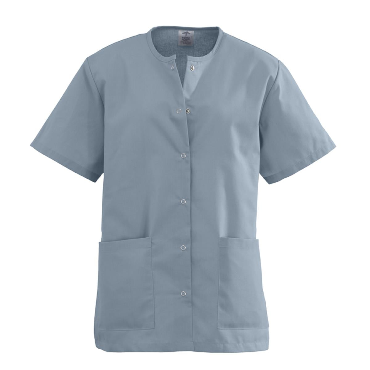 AngelStat Women's Snap-Front Scrub Tops (Style 850)