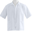 Medline Unisex Zip-Front 3-Pocket Smock Style Scrub Tops (Style 87005)