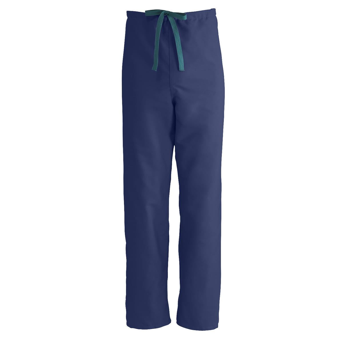 ComfortEase Unisex Reversible Scrub Pants - Blue (Style 900)