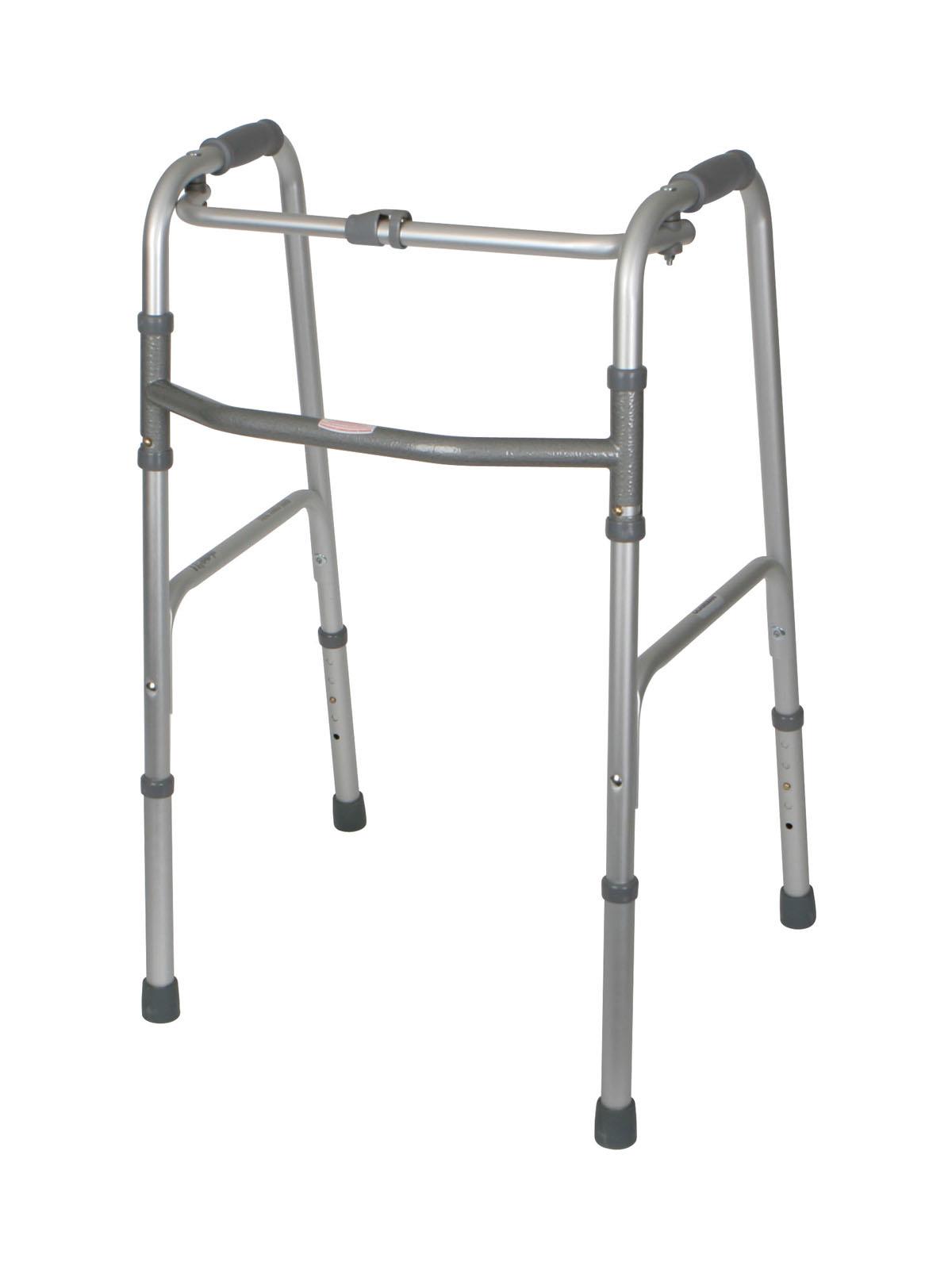 Medline Adult One-Button Folding Walkers - BeHope