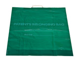 Medline Plastic Patient Belongings Bags with Rigid Handle