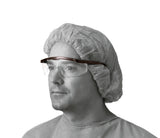 Medline Clear Safety Glasses with Black Frame