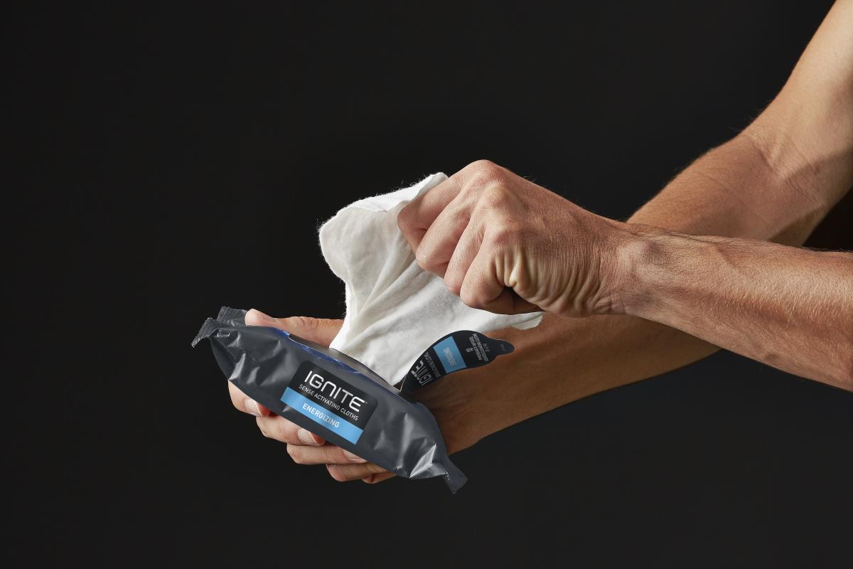 Ignite Body Activating Cloths with Energizing Coffee and Pomegranate