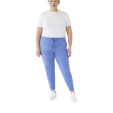 First AVE Women's 7-Pocket Jogger-Style Scrub Pant Ceil Blue