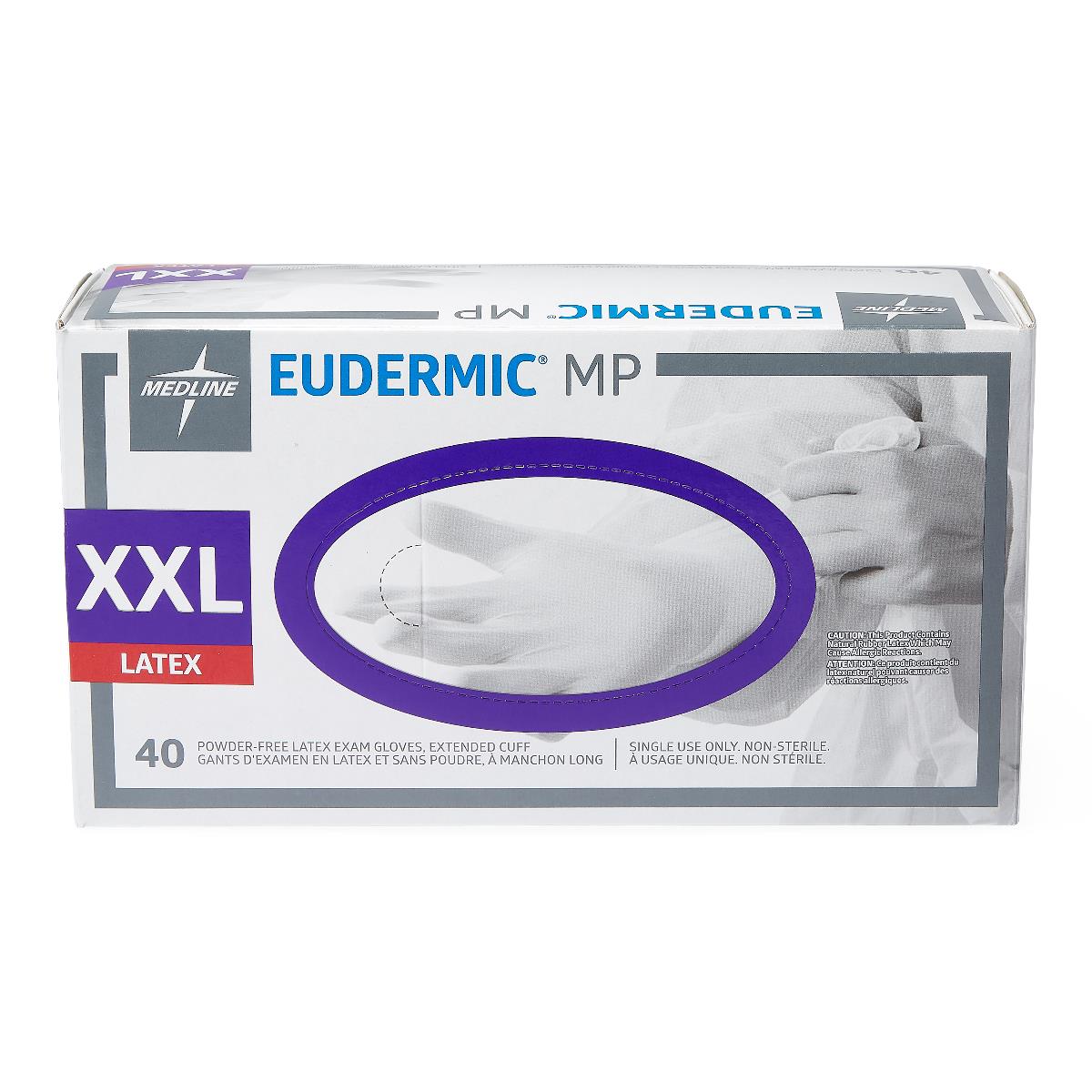 Eudermic MP High-Risk Powder-Free Latex Exam Gloves