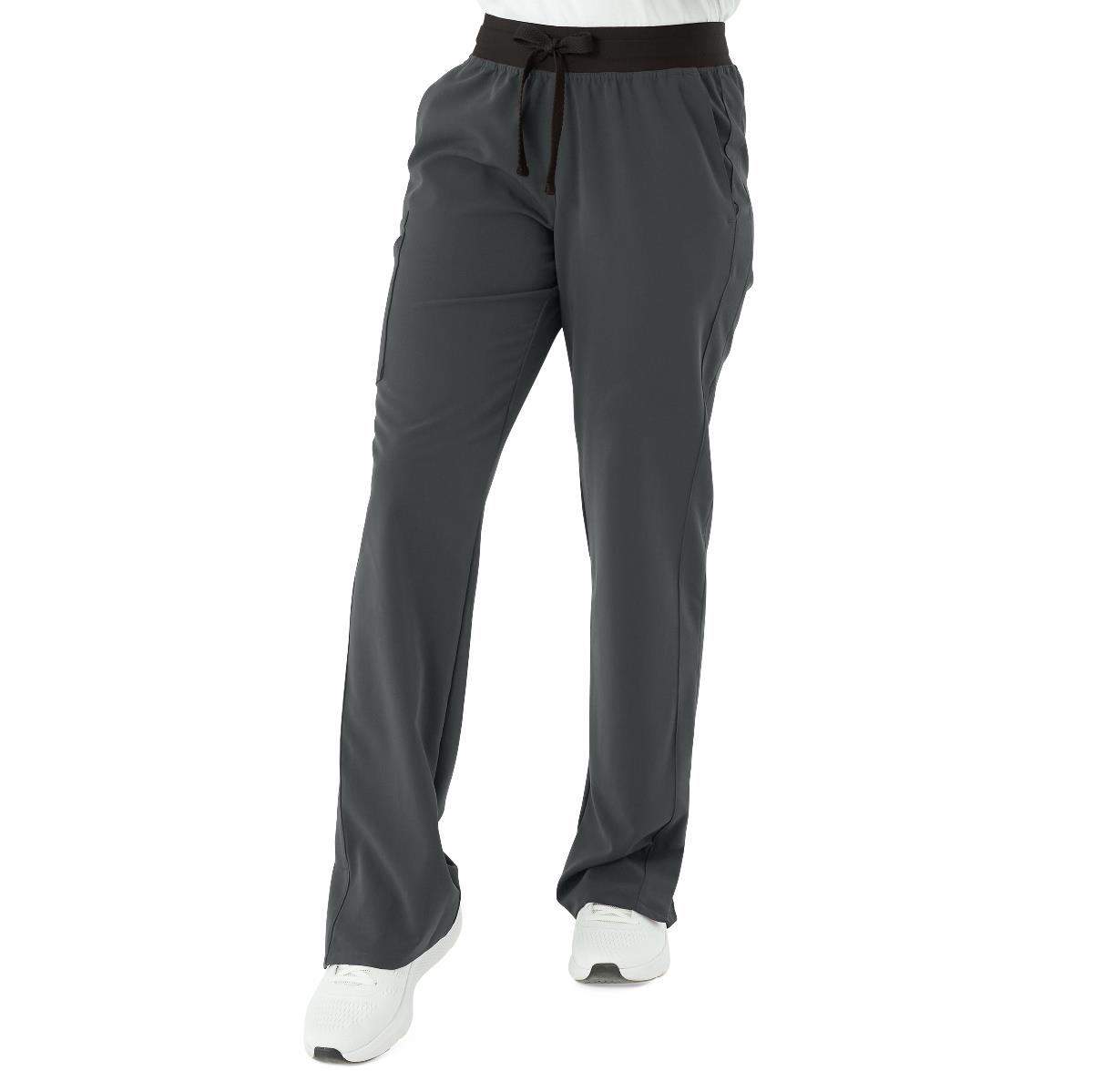 Varick AVE Women's Midrise 6-Pocket Scrub Pants - Tall Length (Style 4913)