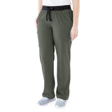 Varick AVE Women's Midrise 6-Pocket Scrub Pants - Tall Length (Style 4913)