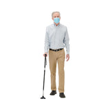 Medline Hybrid Cane, in-use scenario for real-world application and user comfort.