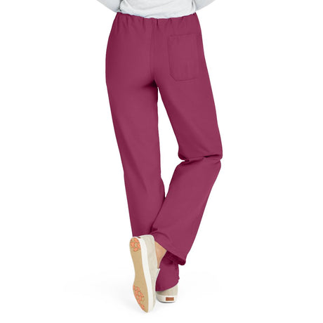 AngelStat Scrub Pants with Angelica Color Coding - Raspberry (Style 600)