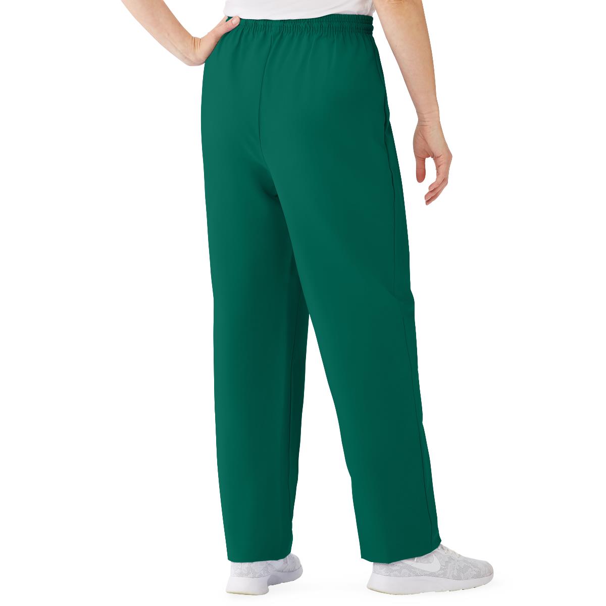 AngelStat Women's Elastic Waist Scrub Pants with Inside Drawcord (Style 854)