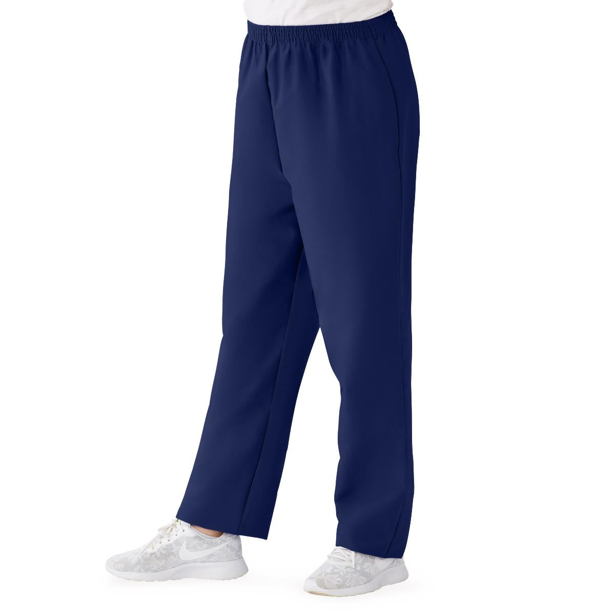 ComfortEase® Women's Elastic Waist Scrub Pants with 2 Pockets (Style 8850)