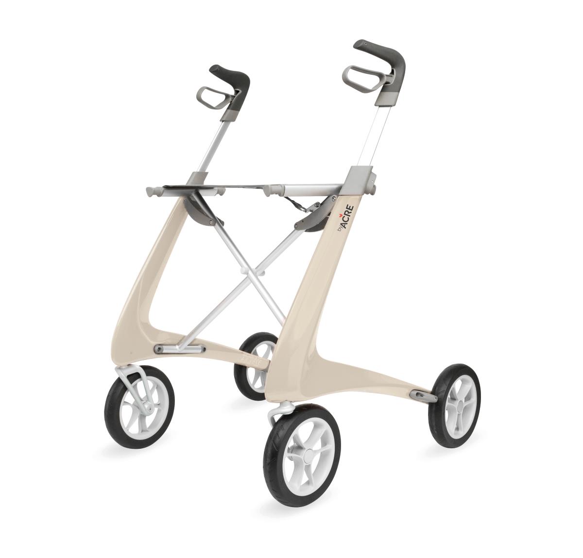 Byacre Carbon Ultralight Rollator, main view, lightweight design for mobility.