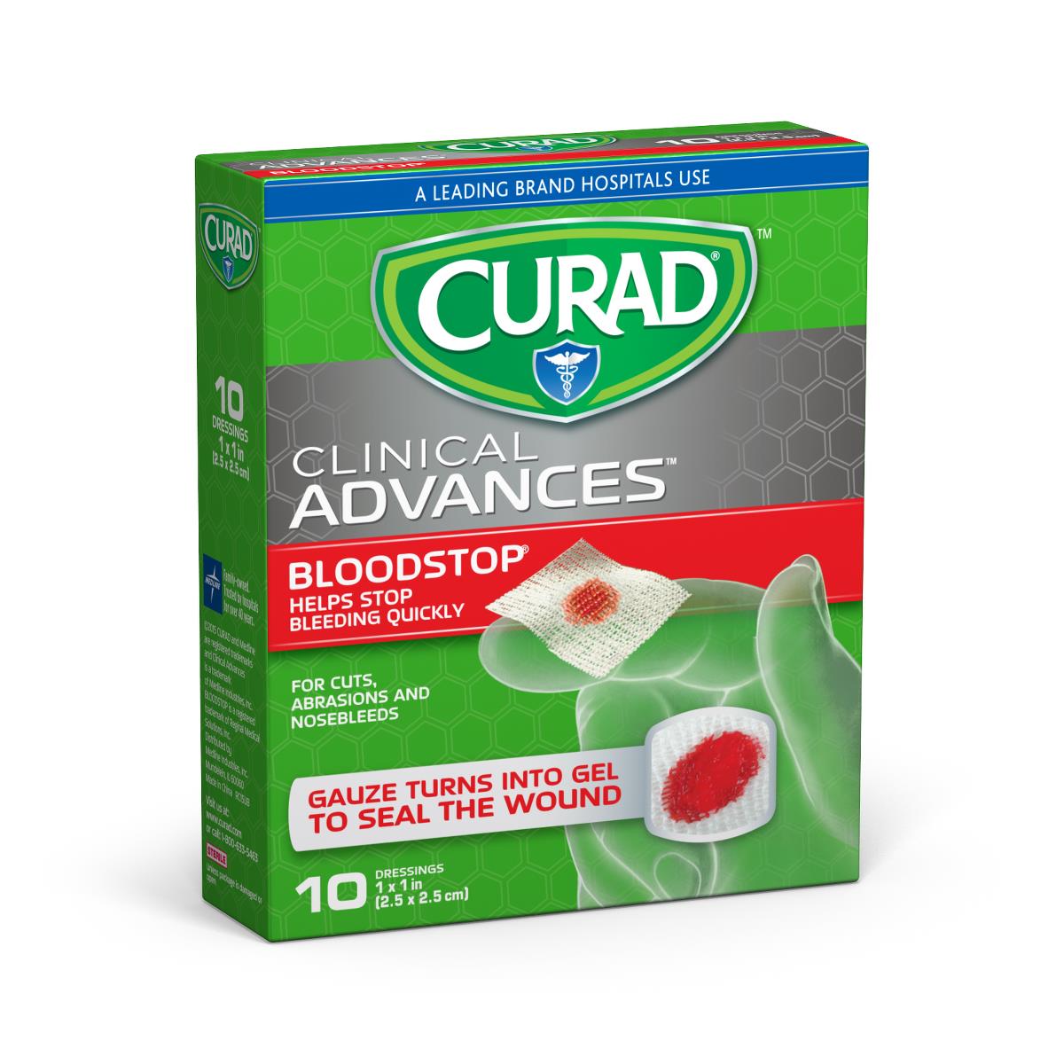Curad Bloodstop Hemostatic Gauze - BeHope