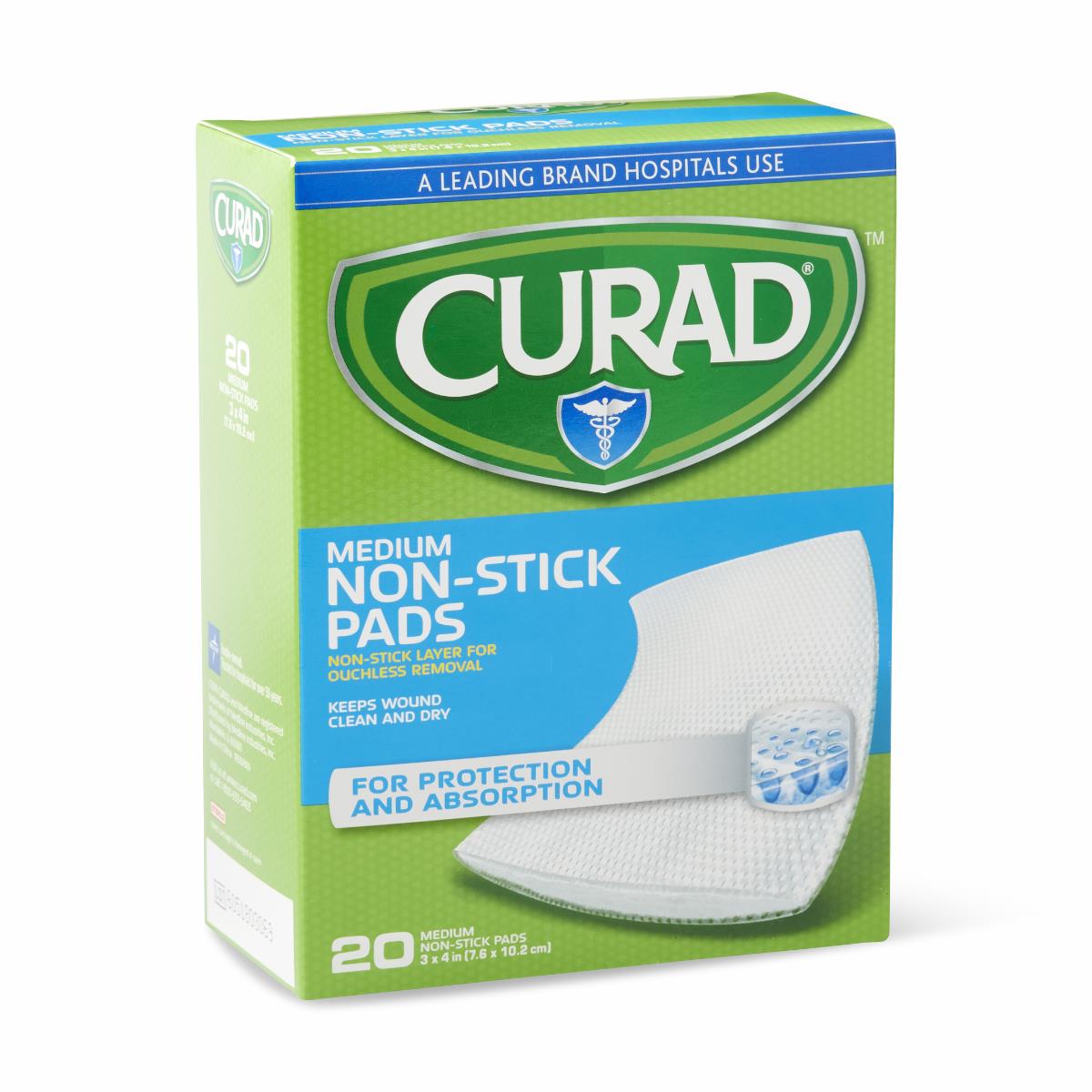 CURAD Sterile Nonstick Pads