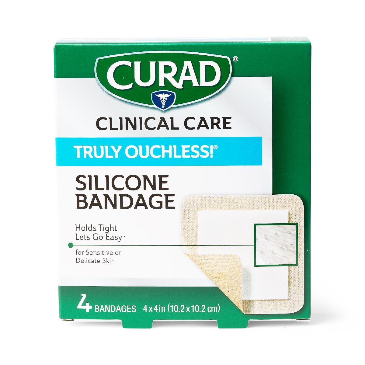 CURAD Truly Ouchless Silicone Flexible Fabric Bandages