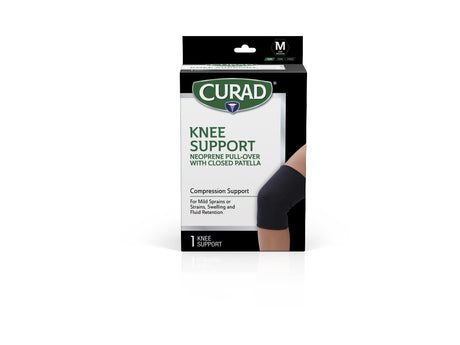 CURAD Neoprene Pull-Over Knee Supports with Closed Patella - BeHope