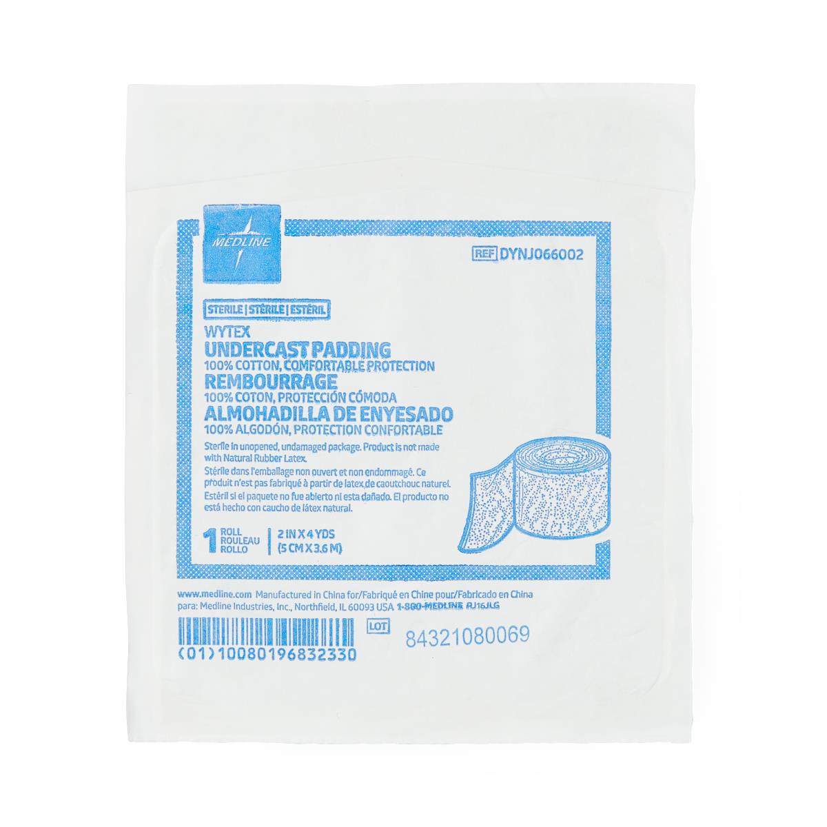 Wytex 100% Cotton Sterile Undercast Padding