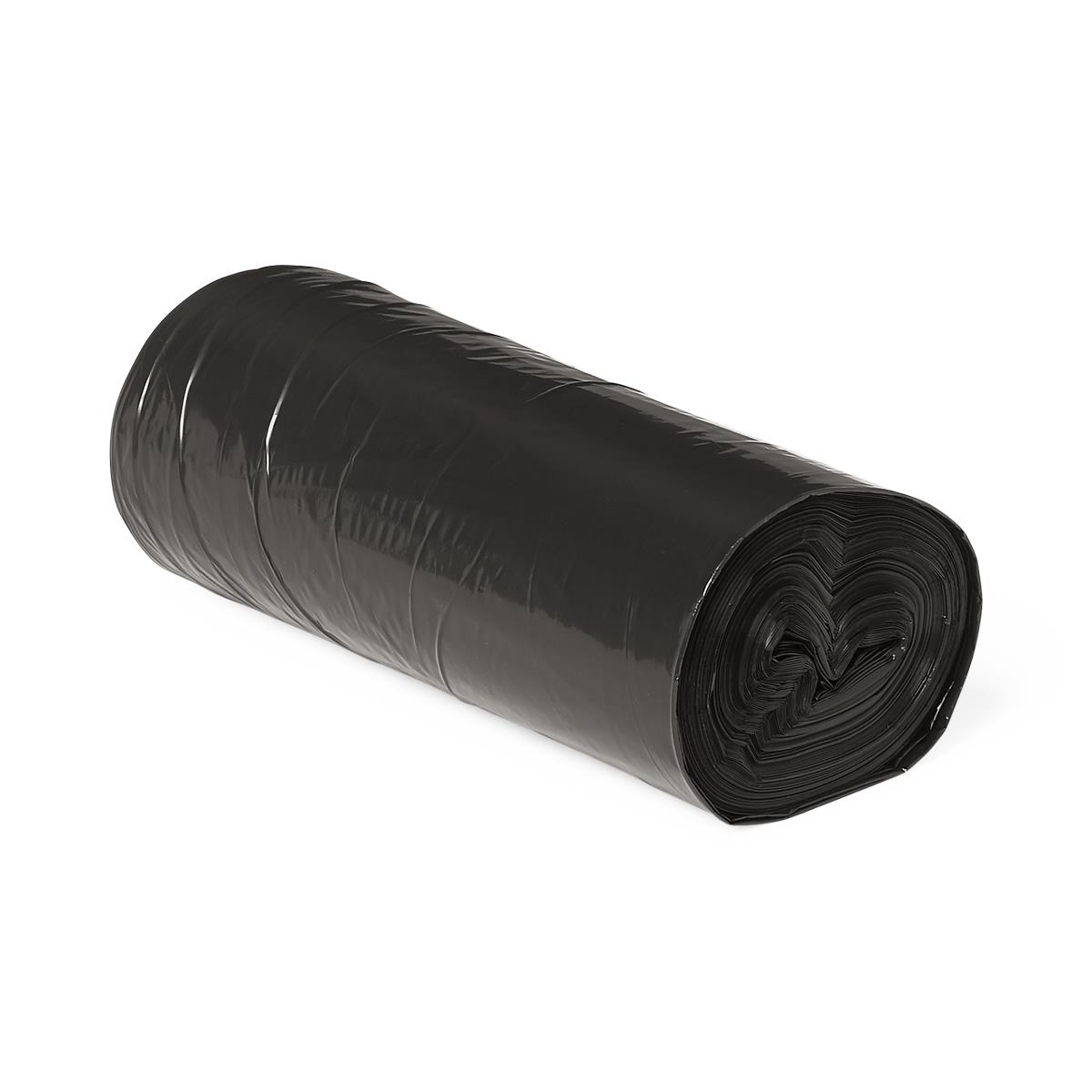 Medline Black HDPE Trash Can Liners