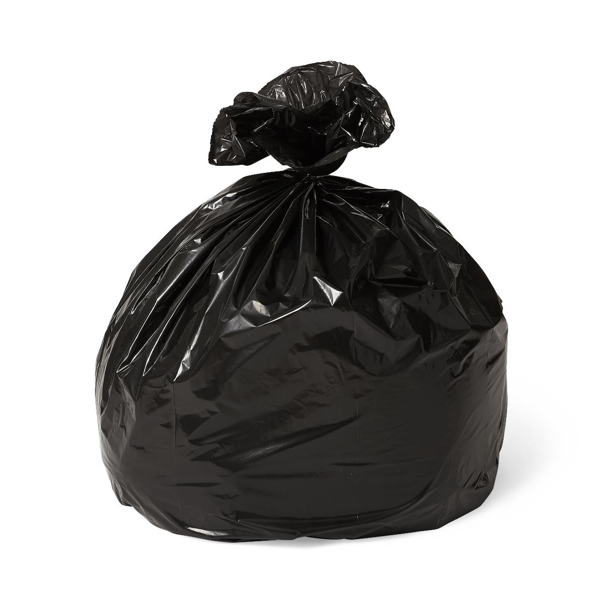 Medline Black LDPE Trash Can Liners