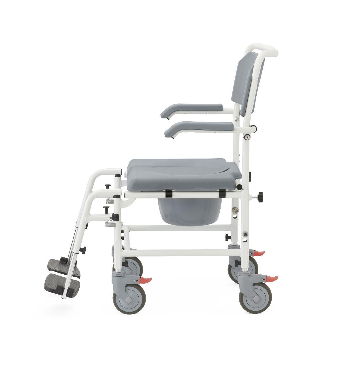 Medline Aluminum Commodes with Wheels - BeHope