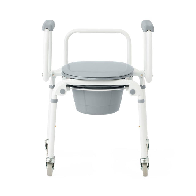 Medline Aluminum Commodes With Wheels - BeHope