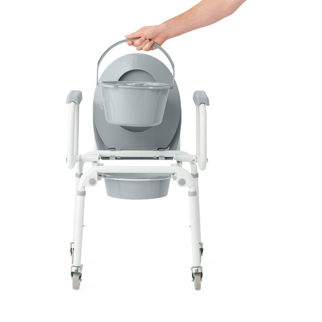 Medline Aluminum Commodes With Wheels - BeHope