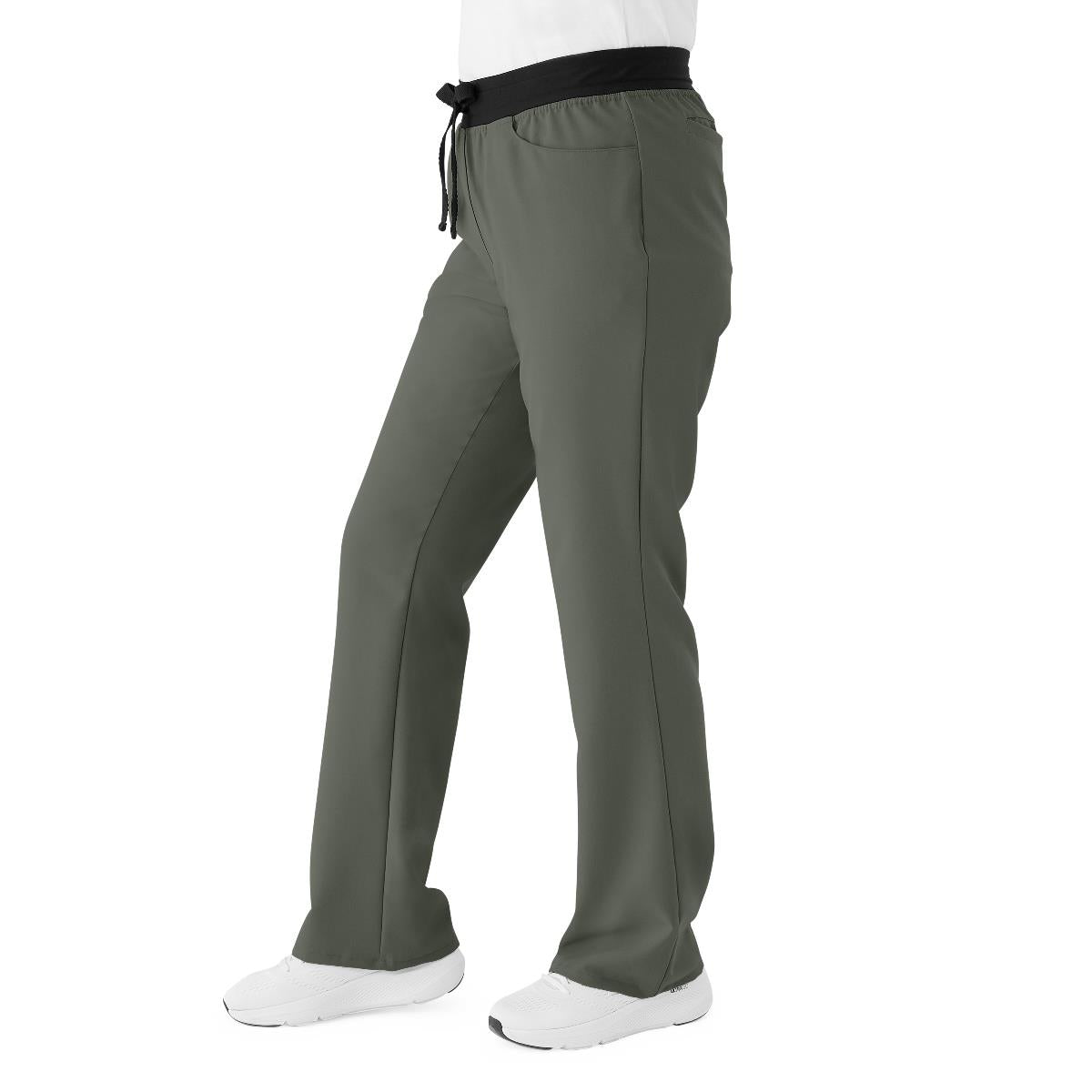 Coastal AVE Women's Boot-Cut Scrub Pants - Regular Length (Style 4912)