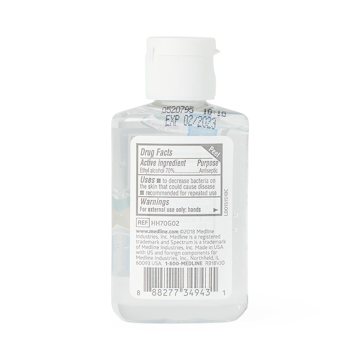 Spectrum Advanced Hand Sanitizer with Aloe Vera and Vitamin E
