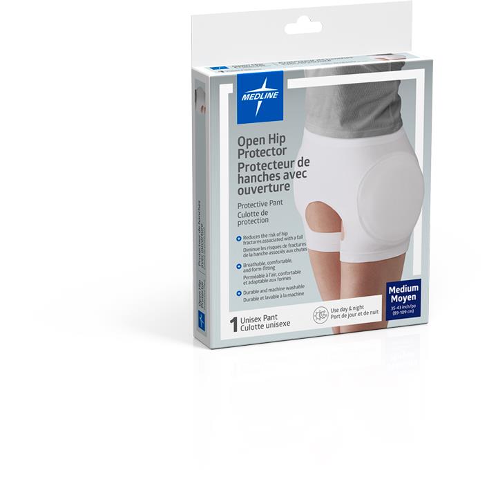 Medline Premium Hip Protector Underpants wih Pads