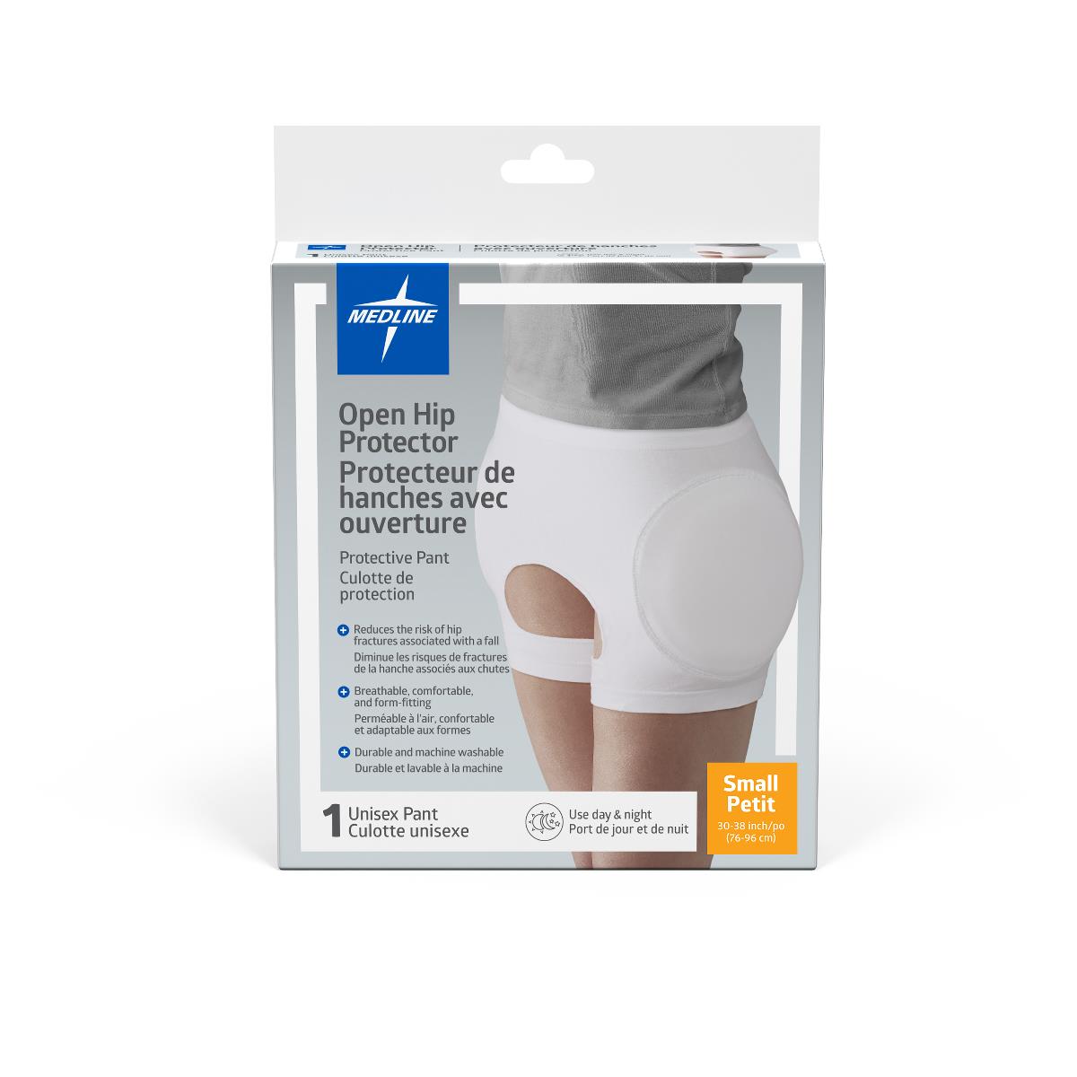 Medline Premium Hip Protector Underpants wih Pads