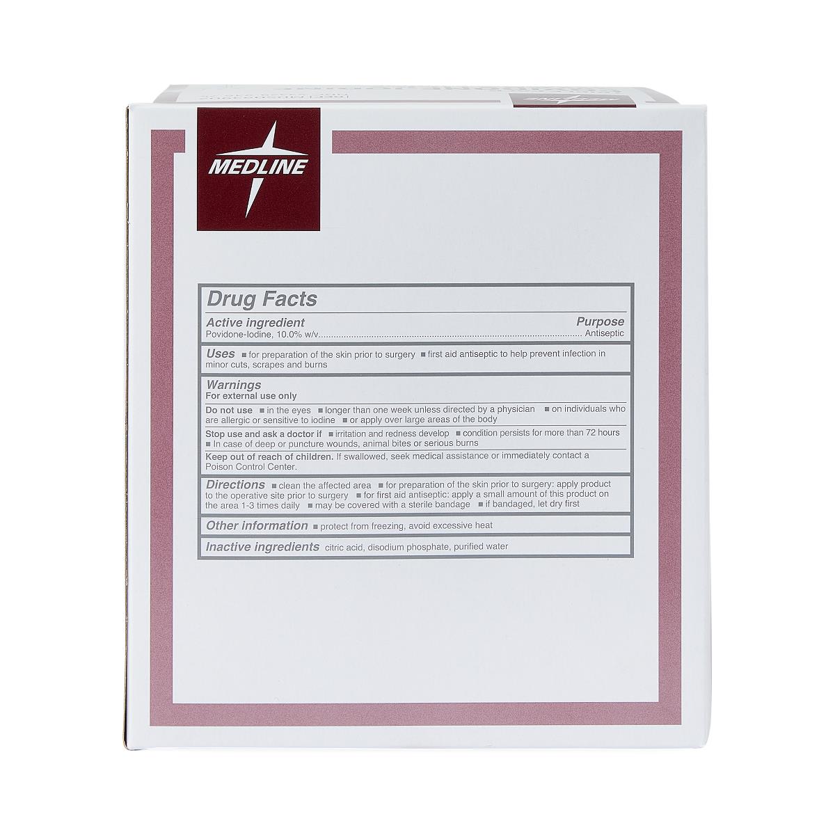Medline Povidone-Iodine Swabsticks